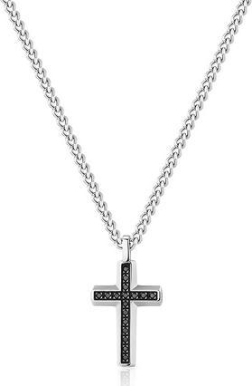 Immagine prodotto Brosway Collana a croce in acciaio Backliner BBC01 (Acciaio inossidabile)
