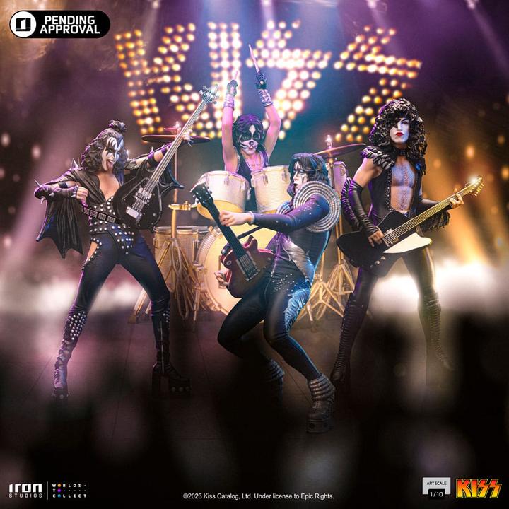 Produktbild Iron Studios Kiss Art Scale 1/10 Gene Simons Limited Edtition 26 cm