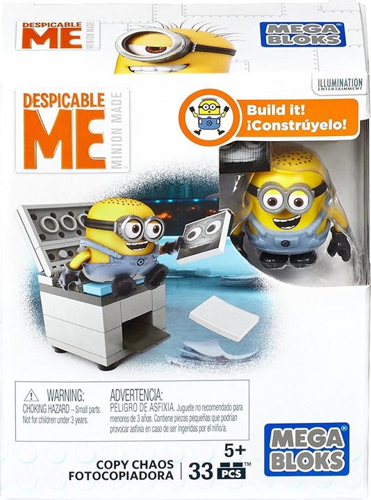 Actual product image Mega Construx Minion Fun Packs (rolling)