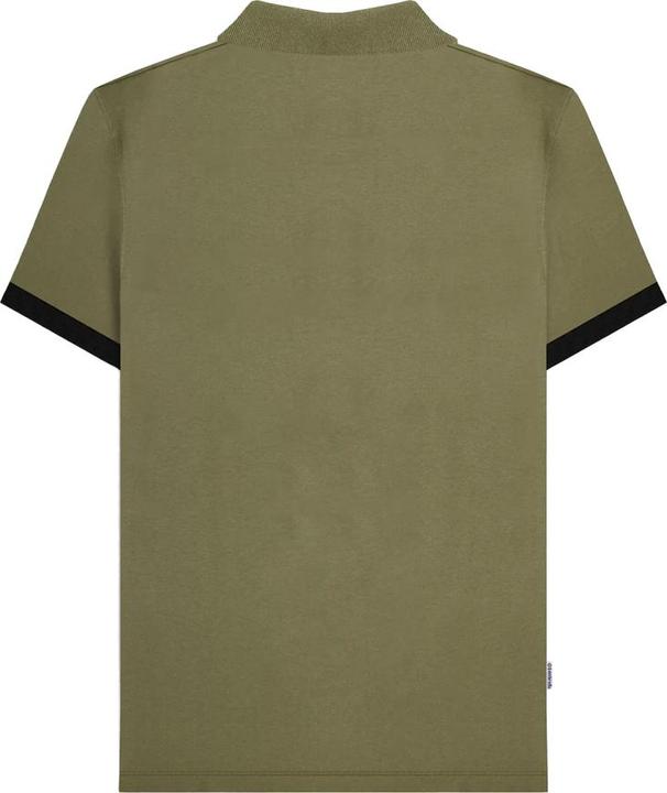 Actual product image Lambretta Mens Vintage Panelled Polo Shirt (4XL)