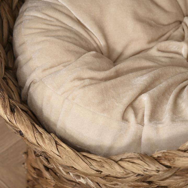 Immagine prodotto PawHut Casa per gatti in rattan intrecciato (Gatto)