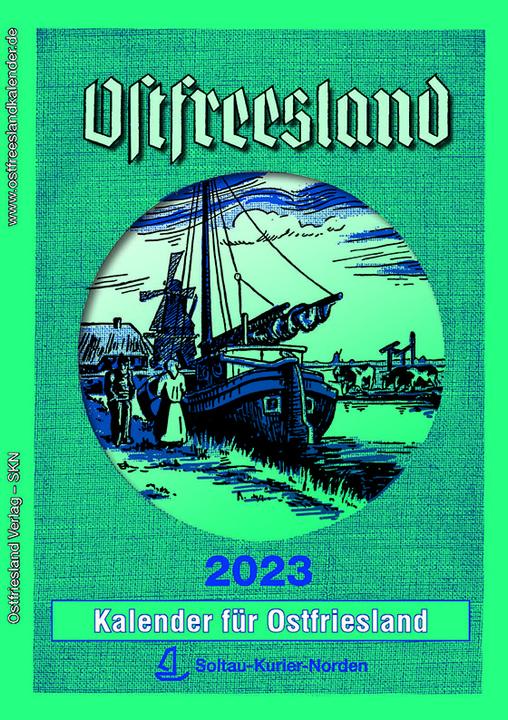Immagine prodotto Calendario della Frisia orientale 2023 (Copertina rigida, Tedesco)