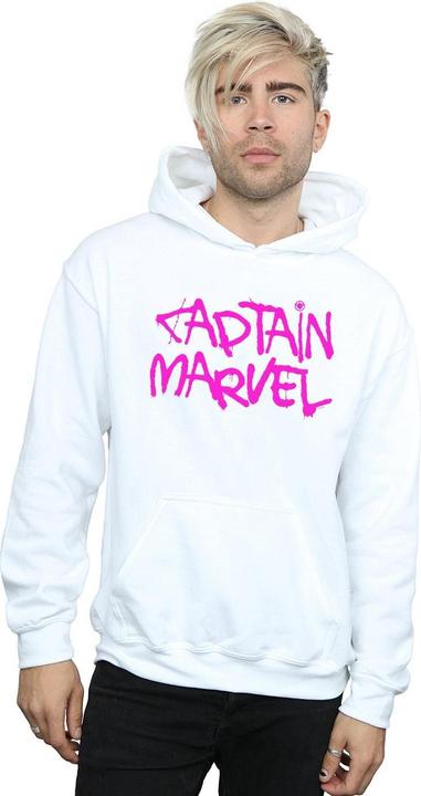 Actual product image Mens Captain Spray Text Hoodie (S)