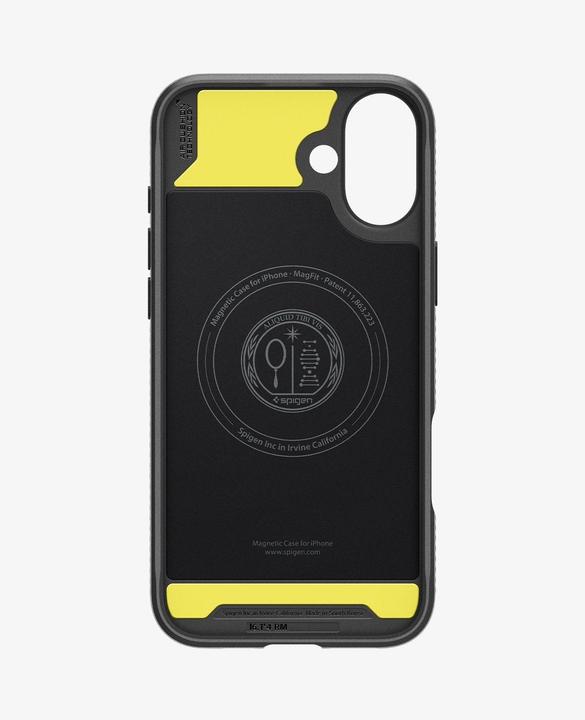 Image du produit Spigen Étui Rugged Armor Mag Magsafe pour iPhone 16 Plus 6,7" noir mat (Apple iPhone 16 Plus)