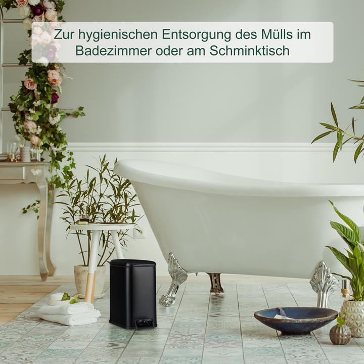 Immagine prodotto Relaxdays Cestino per il bagno (5 l)