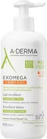 A-Derma Exomega Control Emollient Lotion (Körperlotion, 400 ml)