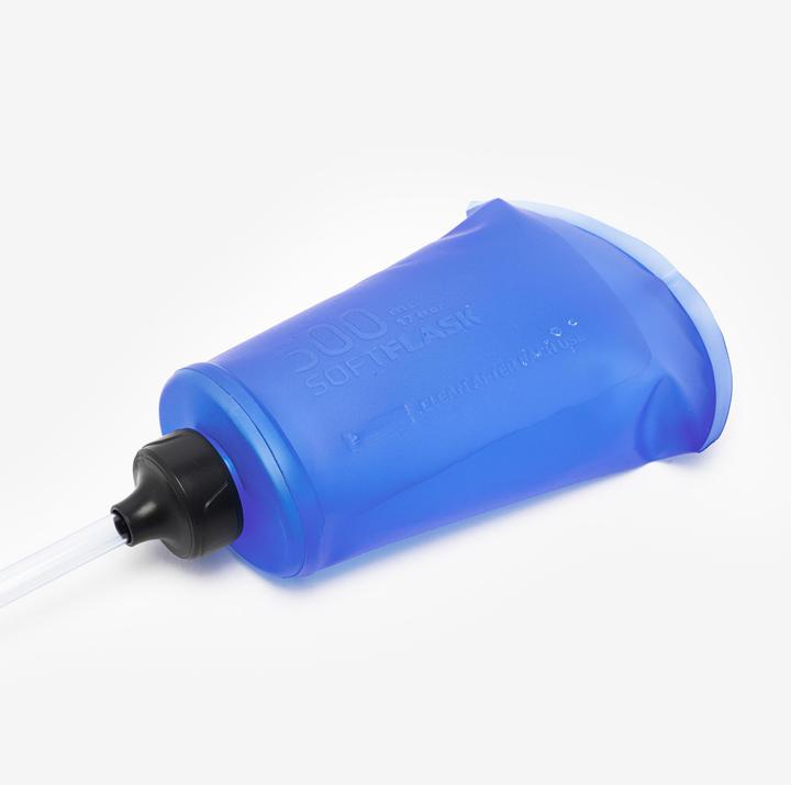 Produktbild Kiprun Lauf-Trinkflasche 500 ml für 8-l-Trailrucksack mit Trinkhalm - türkis (0.50 l)