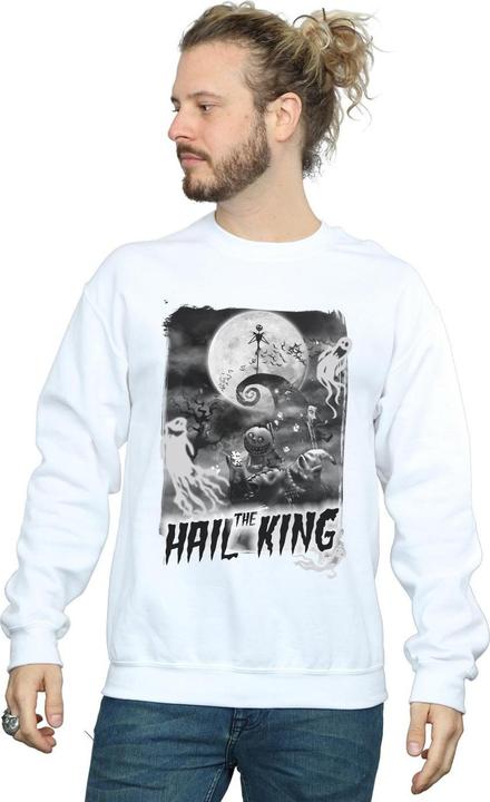 Immagine prodotto Disney Nightmare Before Christmas Hail The King Felpa Uomo (XXL)