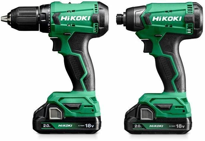 Productafbeelding Hitachi HIKOKI ZESTAW 18V KC18DAW (DV18DA+WH18DA) (Oplaadbare batterij)