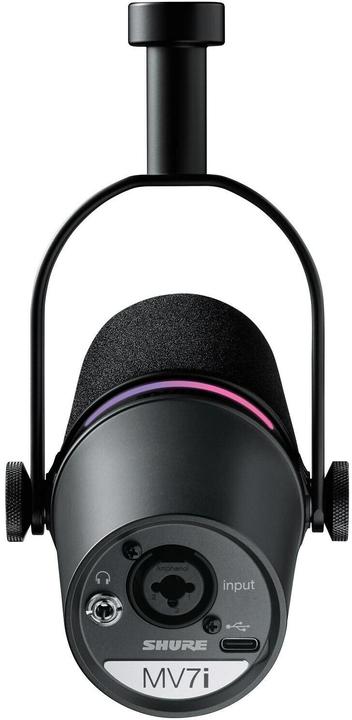 Actual product image Shure MV7i Mikrofon mit integriertem Interface