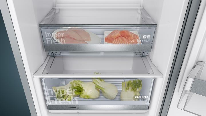 Immagine prodotto Siemens iQ500, Combinazione frigo-congelatore a libera installazione con scomparto congelatore inferiore (343 l)