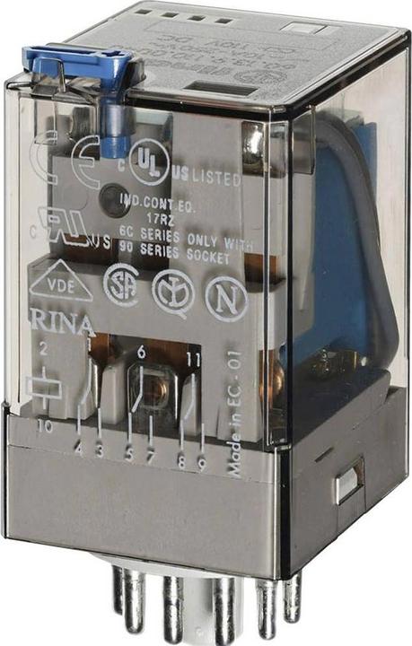 Actual product image Finder General Purpose relay, 3PCO, 10A rated