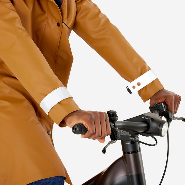 Produktbild Btwin Fahrrad Parka City 540 wasserdicht unisex gelb (L)