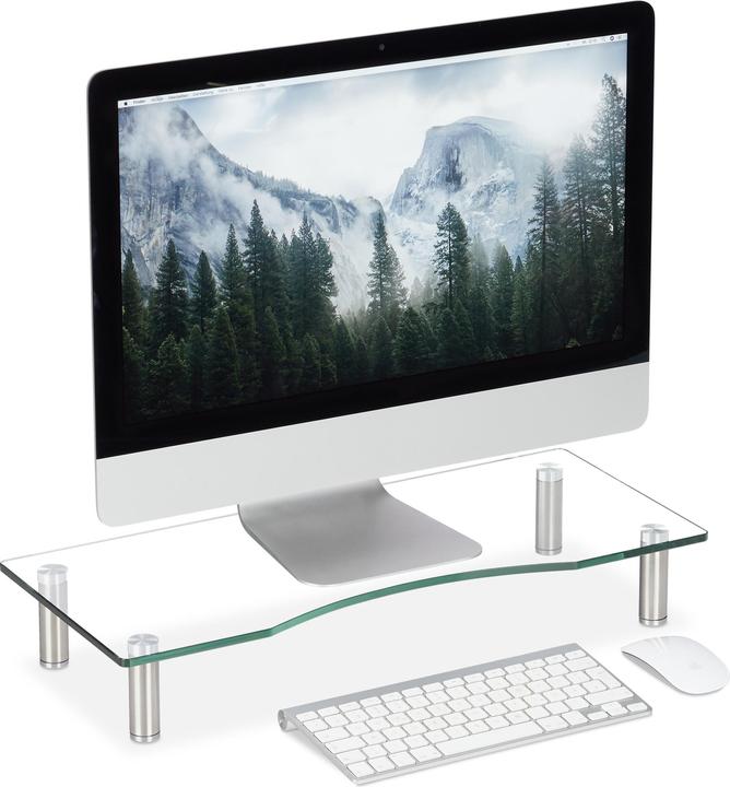 Relaxdays Supporto Monitor, Alzatina per TV