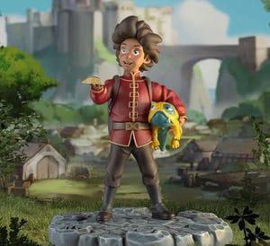 Dark Horse The Dragon Prince Statue Ezran 15 cm