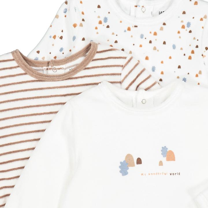Produktbild La Redoute Collections 3er-Pack Strampler (74)