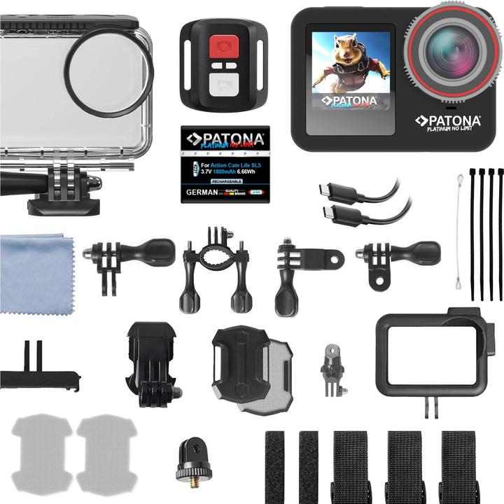 Immagine prodotto Patona Platinum Action Cam Life SL5 6K (30p, WiFi)