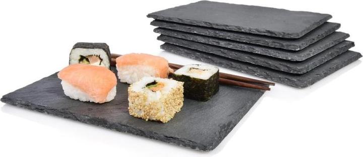 Produktbild Sänger Geschirr Schieferplatten-Set Sushi (6 Stück)