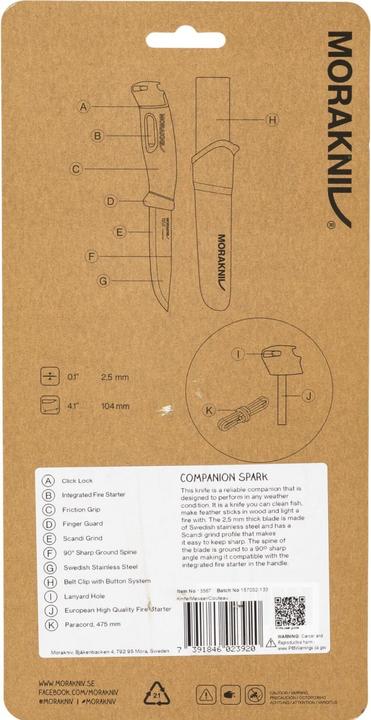Produktbild Morakniv Companion Spark (10.41 cm)