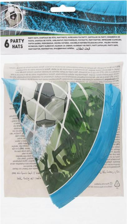 Actual product image GoDan Football fans paper hats fsc