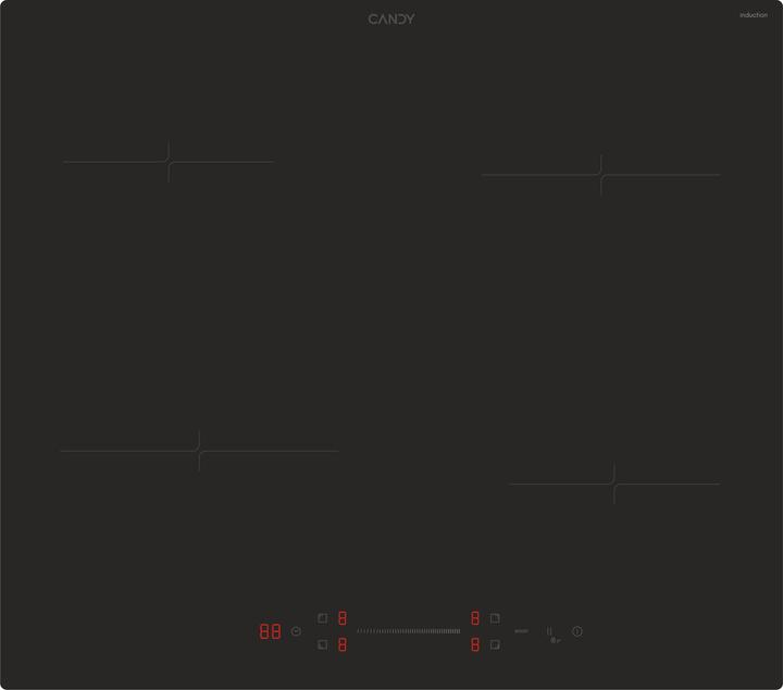 Actual product image Candy Moderna CI642SCBB Black Cooktop