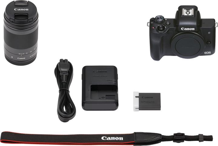 Image du produit Canon EOS M50 Mark II Kit (18 - 150 mm, 24 Mpx, APS-C / DX)