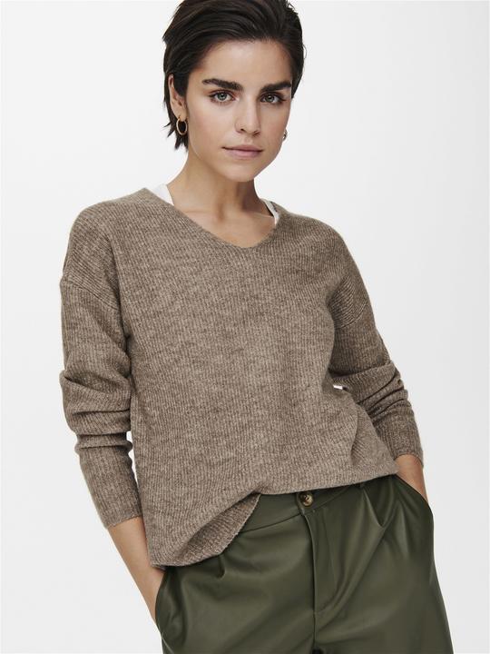 Actual product image Only V-neck knit jumper (XS)