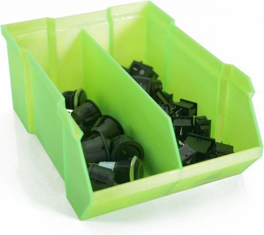 Immagine prodotto Prusa Prusament PETG Verde Neon Trasparente 1kg (PETG, 1.75 mm, 1000 g, Verde)