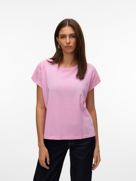 Produktbild Vero Moda Vmemmy Ss Lace Tape Top Jrs Ga Noos (XL)