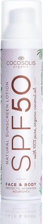 Actual product image Cocosolis Natural Sunscreen Lotion (Sun lotion, SPF 50, 100 ml, 100 g)