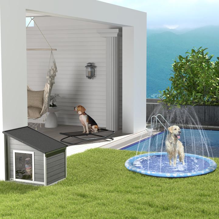 Image du produit PawHut Jouets aquatiques pour chiens avec raccordement à l'eau (Jouet à déchirer pour chien)