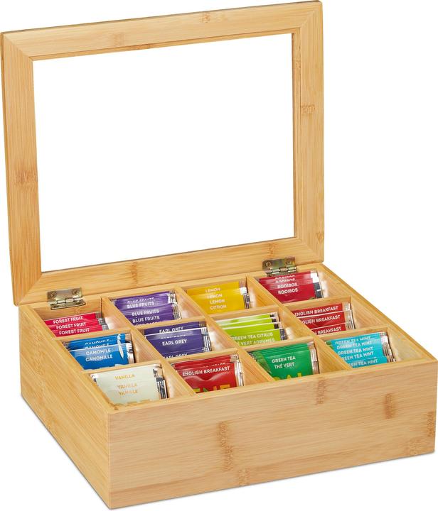 Image du produit Relaxdays Boîte-à-thé