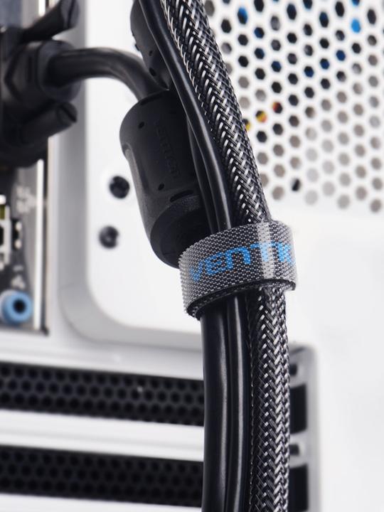 Image du produit Vention Cable Organizer Strap KAABI 3m Noir (3000 mm, 1 pcs)