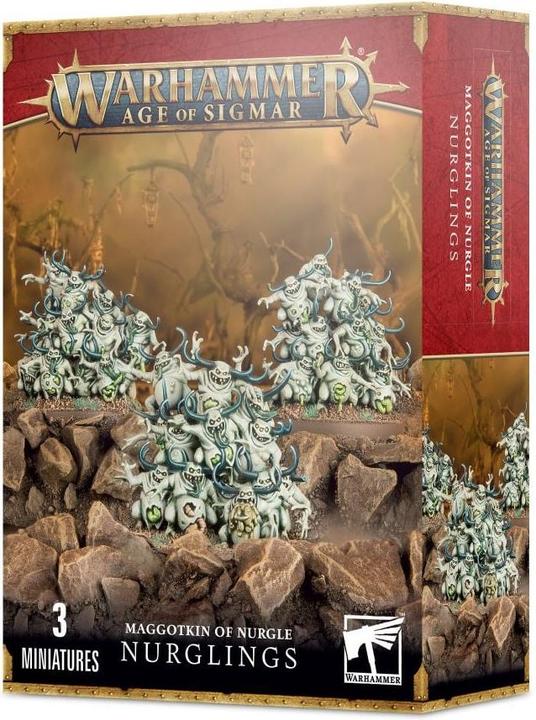 Produktbild Games Workshop Warhammer AoS & 40k - Daemons Of Nurgle Nurglings