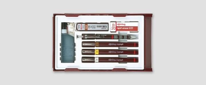 Produktbild Rotring Isograph Tuschefüller College Set