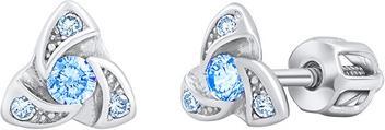 Produktbild Silvego AVA Silver Earrings withue Brilliance Zirconia SILVEGOB70497BDSLB