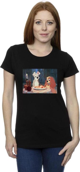 Image du produit Disney - T-shirt LADY AND THE TRAMP SPAGHETTI PHOTO - Femme (XXL)
