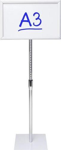 Produktbild Office Depot Stellwand Basic A3 Silber (A3)