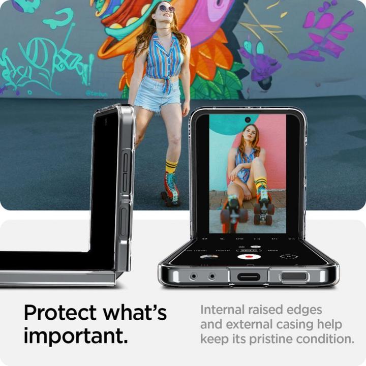 Produktbild Spigen Airskin PC Back Cover Durchsichtig Samsung Galaxy Z Flip 6 (Samsung Galaxy Z Flip6)