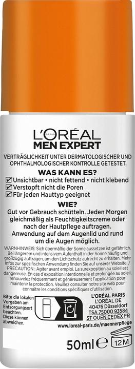 Immagine prodotto L'Oréal Paris Men Expert Hydra Energetic (Crema solare, SPF 50+, 50 ml)