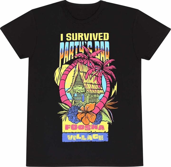 Actual product image One Piece Unisex Adult Partys Bar T-Shirt (M)
