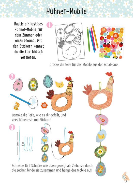 Actual product image Craft kit for children: Creative craft kit: Easter
