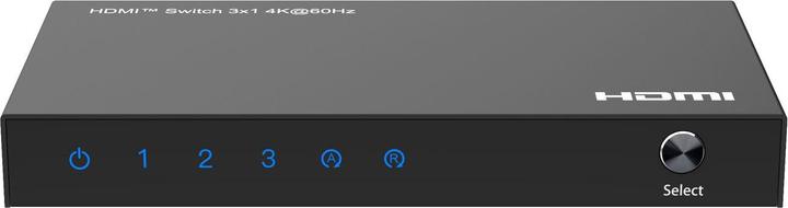 Immagine prodotto MicroConnect Switch HDMI 4K@60Hz 3x1, HDCP