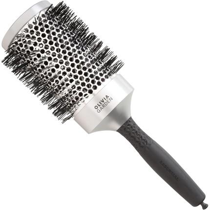 Actual product image Olivia Garden Essential Blowout Classic Silver 65 mm