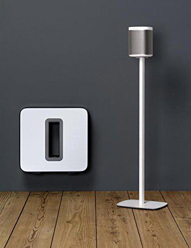 Immagine prodotto Flexson Montaggio a parete per Sonos Sub, nero (1 pz., Installazione a parete, Perno di rotazione, Inclinabile)