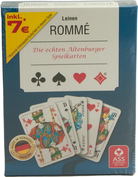 Produktbild ASS Altenburg Rommé - Canasta - Bridge (Deutsch, Französisch, Italienisch)