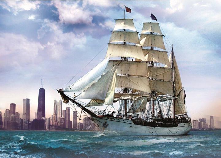 Produktbild Magni Puzzle Segeln nach Chicago 500 Teile (500 Teile)