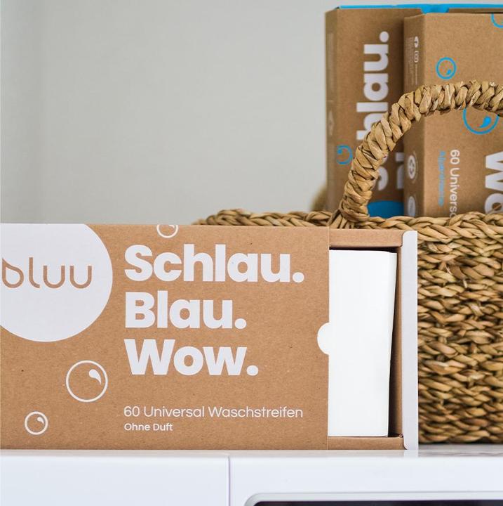 Actual product image bluu Universal washing strips (60 Washing cycles, Sheets)