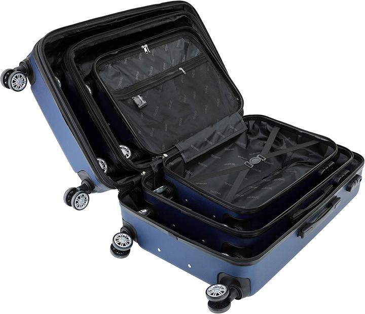 Produktbild Beibye Koffer 4 Zwillingsrollen Dunkelblau (115 l, M (50 - 90l), L (90 - 115l), XL (ab 115l))