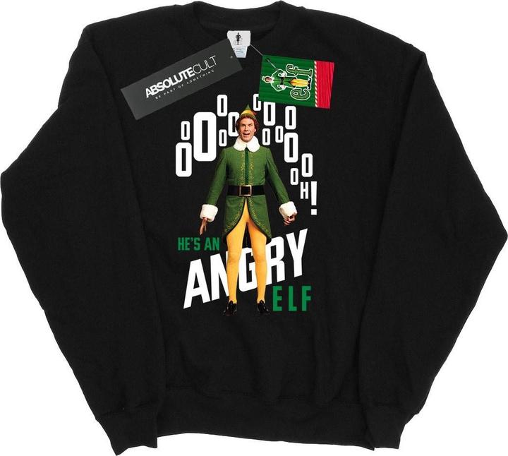 Actual product image Elf Mens Angry Sweatshirt (XXL)
